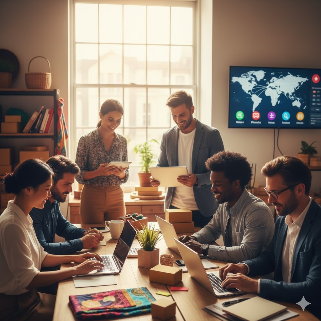 Vendeur international